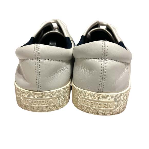 Tretorn Nylite Plus Sz 9 Canvas Women's Sneaker Shoes Eco Ortholite White/Navy - Picture 5 of 9